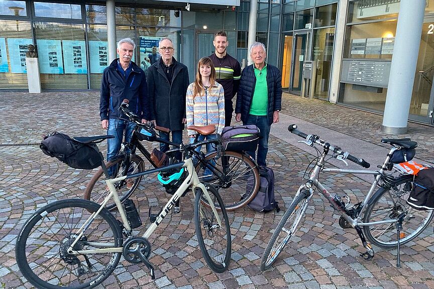 Neuer Vorstand der ADFC-Ortsgruppe Freiberg am Neckar